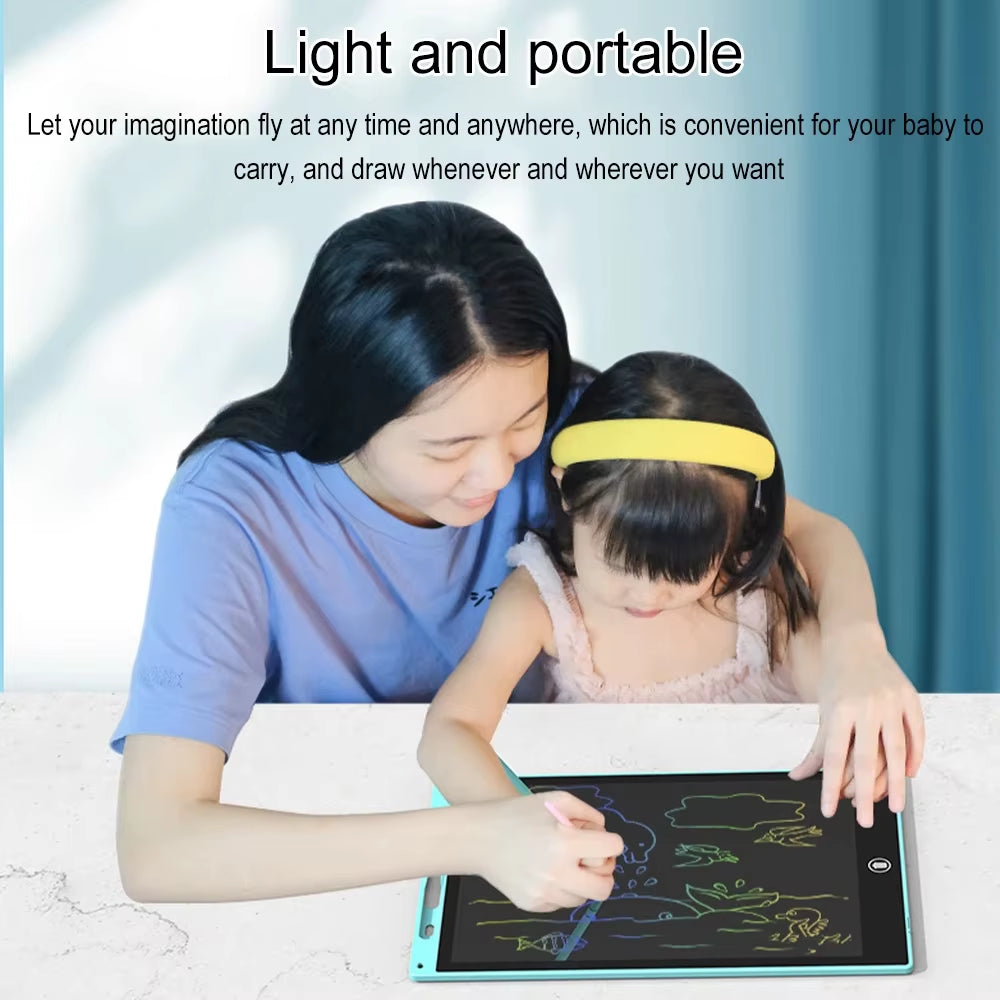 8.5Inch LCD Writing Tablet Drawing Board Kids Graffiti Sketchpad Toys Handwriting Blackboard Magic Drawing Board Toy Gift